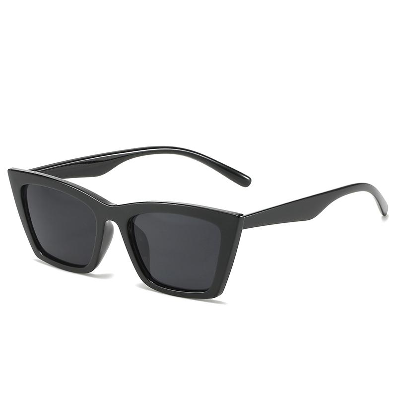 INS Hip-hop Style Fashion Korean Cat Eye Men Sunglasses Women Unisex With 7 Colors outdoor square Shade Eyewear