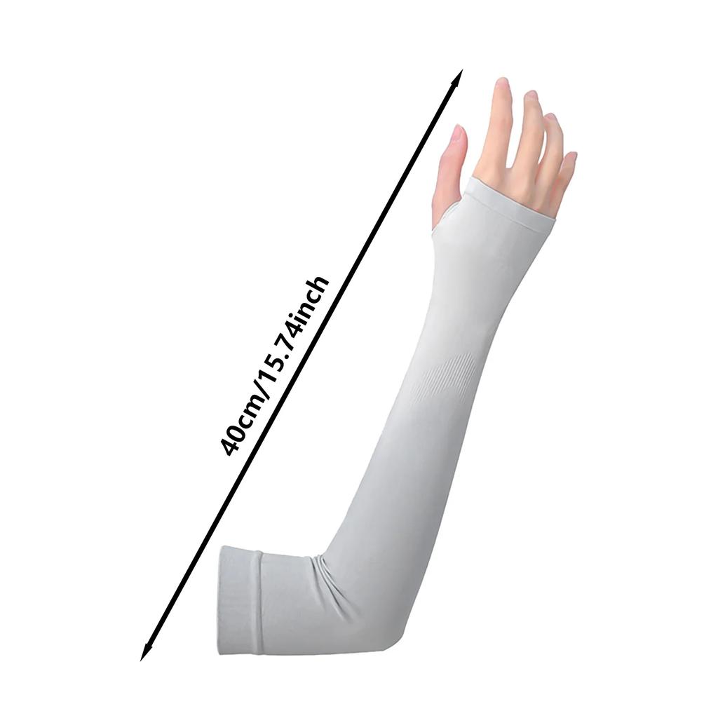 Outdoor Cycling Arm Sleeves | Ultra-Thin Quick Dry | Half-Finger Unisex Design | Outdoor Wear