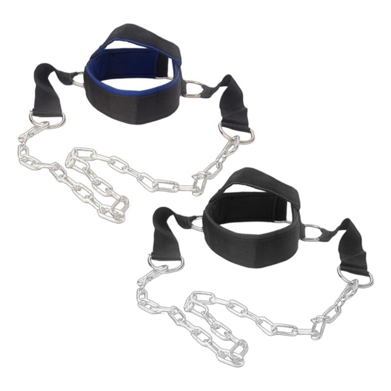 Adjustable Neck Harness Sports Neck Training Exerciser Head Harness Exerciser Head Training Belt Fitness Accessories
