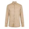 Boss Mens Linen Point Collar Long-Sleeved Formal Shirt