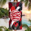 Telo da Spiaggia PSV Eindhoven FC Stampa Asciugatura Rapida Microfibra Assorbente Portatile da Viaggio Asciugamano da Nuoto
