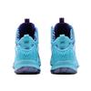 Anta KT2 Anti Slip Wear Resistant High Top Basketball Shoes Purple Pink Blue