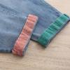 High Waisted Jeans for Women Spring Autumn Version Loose Embroidered Patch Fabric Nine Point Harem Pants Female