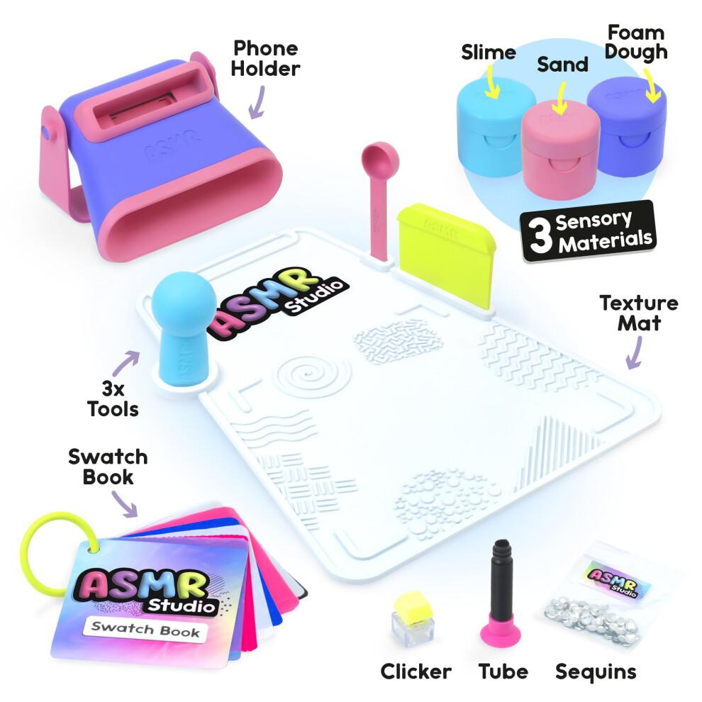 Kit per la Creazione di Video ASMR John Adams | Crea i Tuoi Video ASMR | Crea, Registra e Condividi Suoni Sensoriali Soddisfacenti e da Brivido | Età 8+ | Ottimo