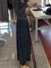 French Gray Wool Pleated Midi Skirt - Elegant, Draped, Wide Hem for Autumn 2025
