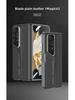 Huawei Honor Magic V2 Leather Folding Phone Case with Precision Lens Cutout