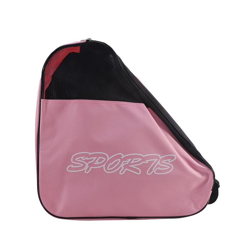 Half Net Roller Skating Bags Adult Children's Skating Shoes One Shoulder Backpack Roller Skating Large Capacity Storage Bag