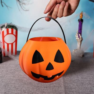 Ghost Flower Pot Planter Halloween Candy Bucket Multifunctional Resin Ghost Pumpkin Shape Vase Candy Bowl Home Office Decor