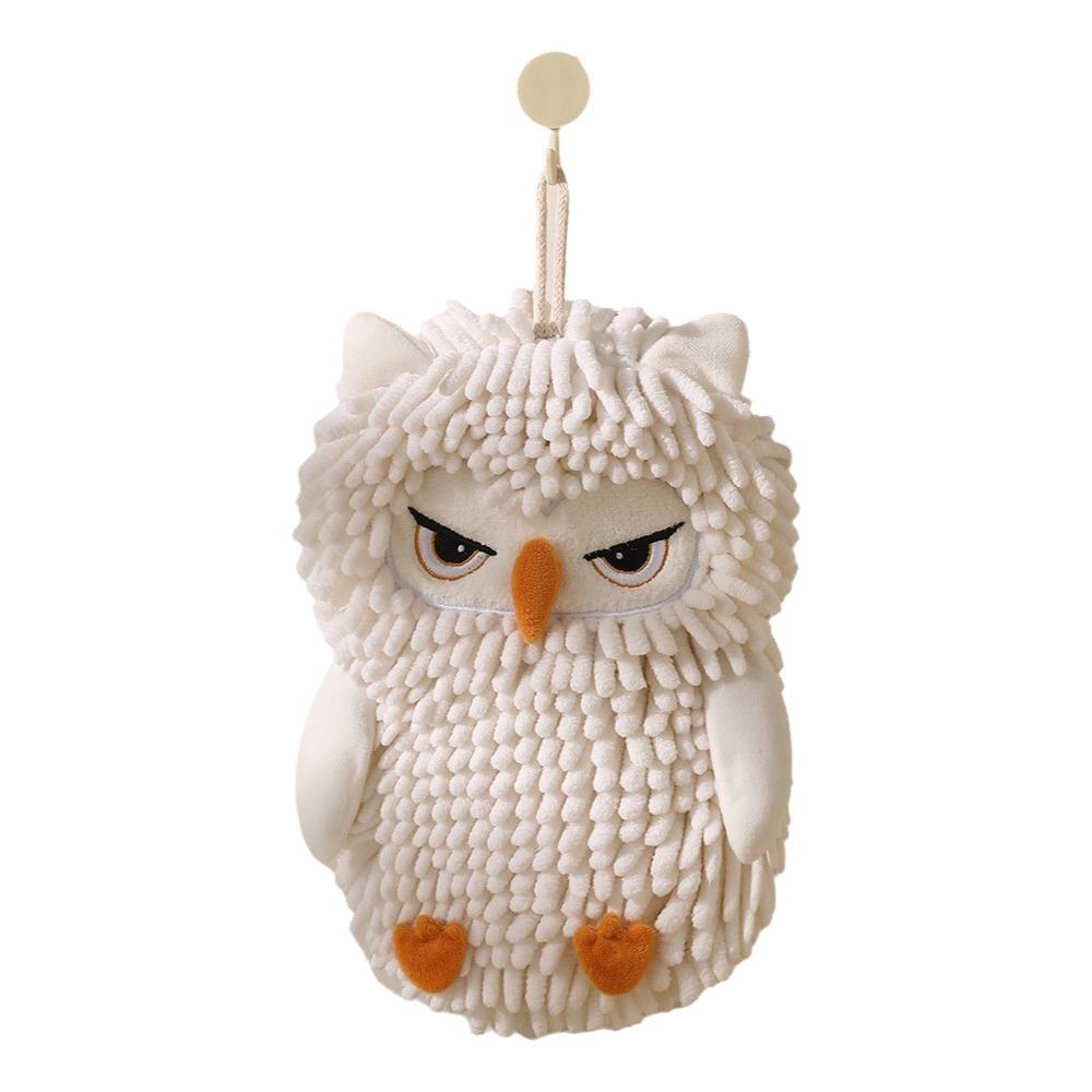 Cartoon Absorbent Hand Towel Soft Hanging Hand Towel Creative Animal Hand Towel  Restaurant