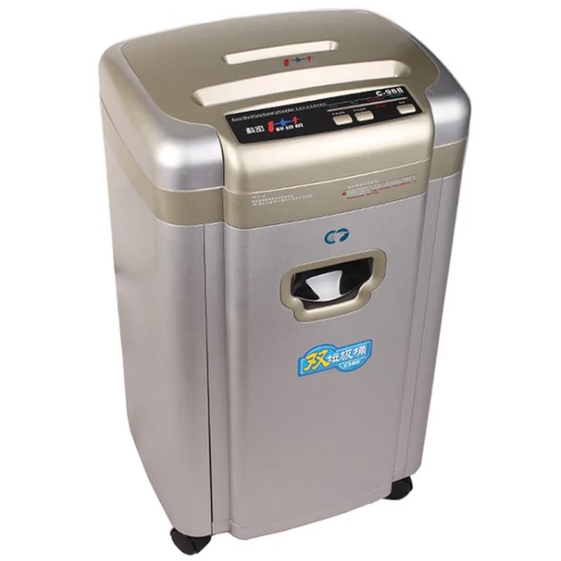 Comi C-968 Paper Shredder CN plug (adapter included)