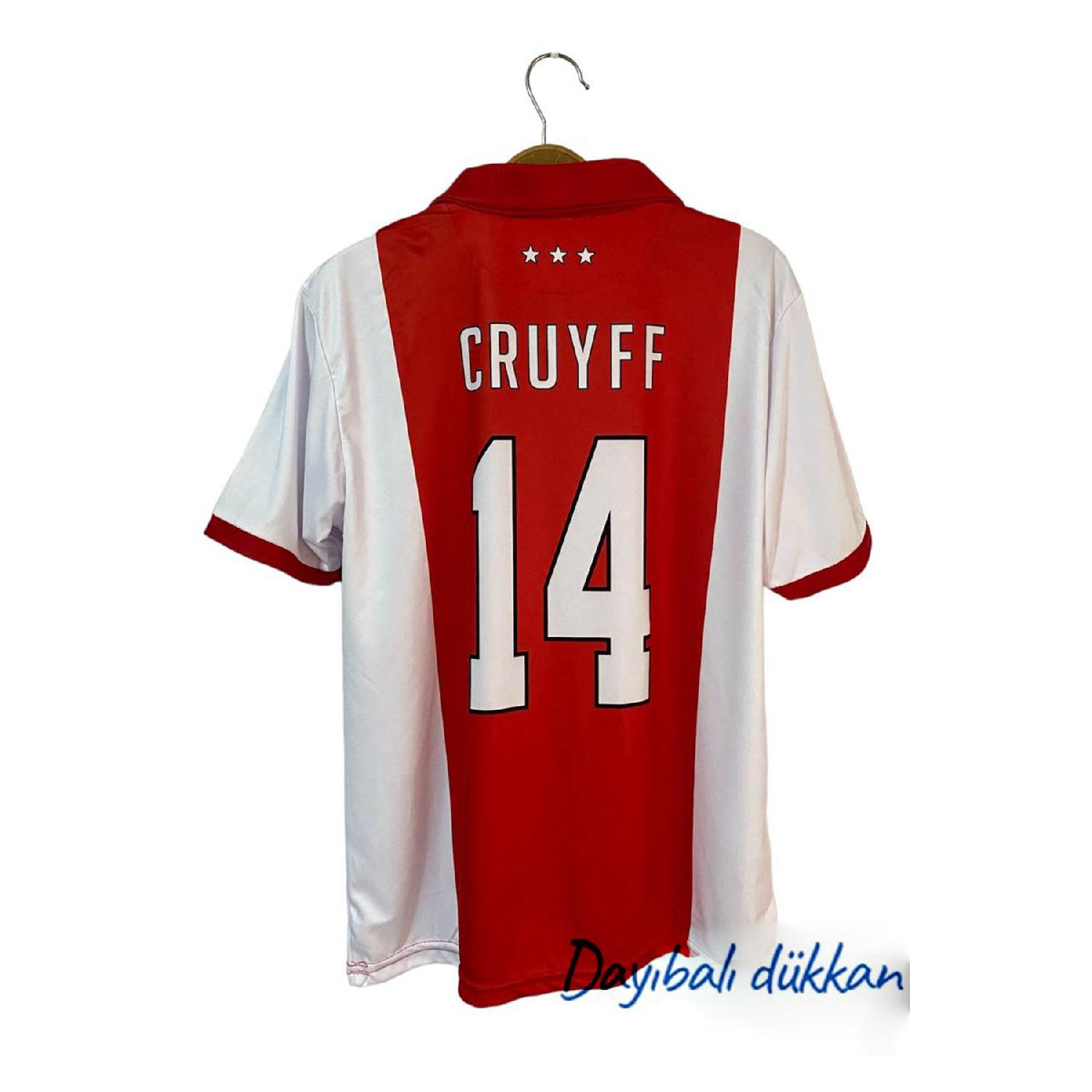 

Daybal Johan Cruyff 1998 Nostalgia Football Jersey S красный