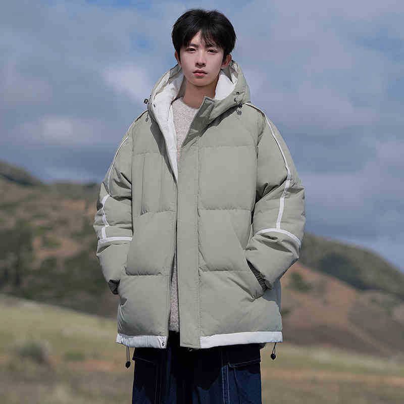 American cotton-padded clothes men's new loose cold-proof and warm cotton-padded jackets in winter, piled and thickened cotton-padded jackets