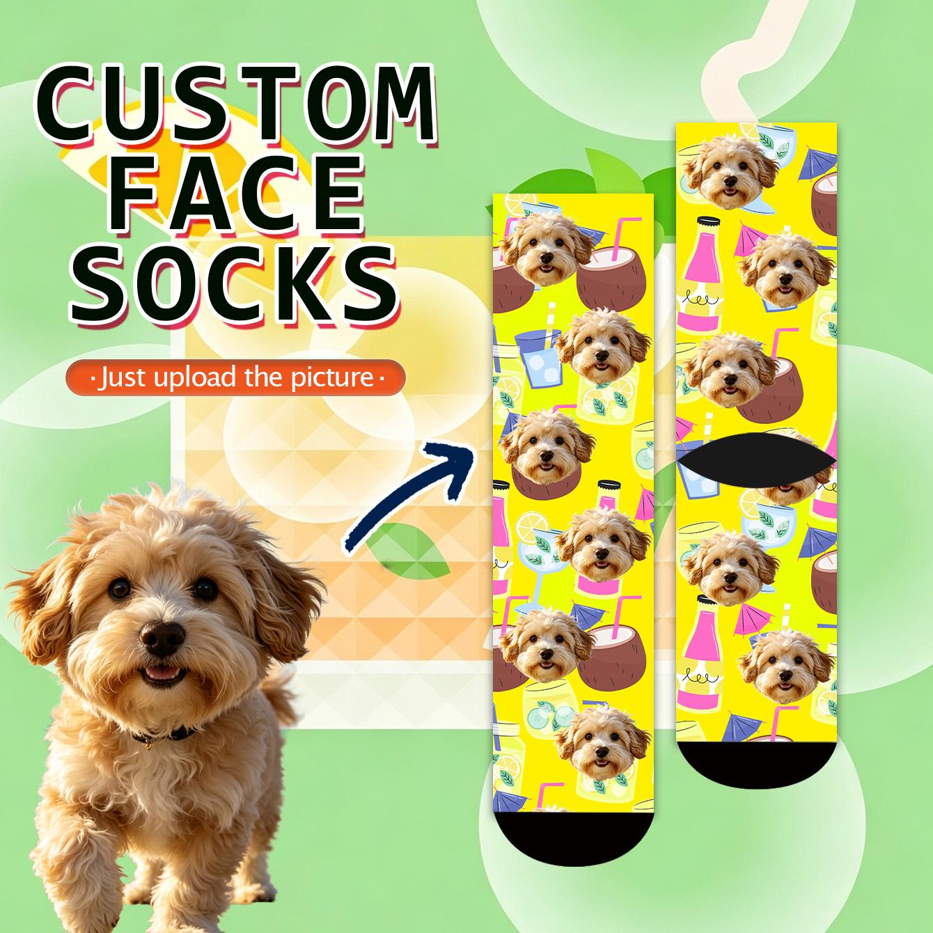 360 Digital Printing Spandex Blank Customized Socks ODM Service Low Minimum Order Quantity Quick Sample Delivery 36-46 жёлтый