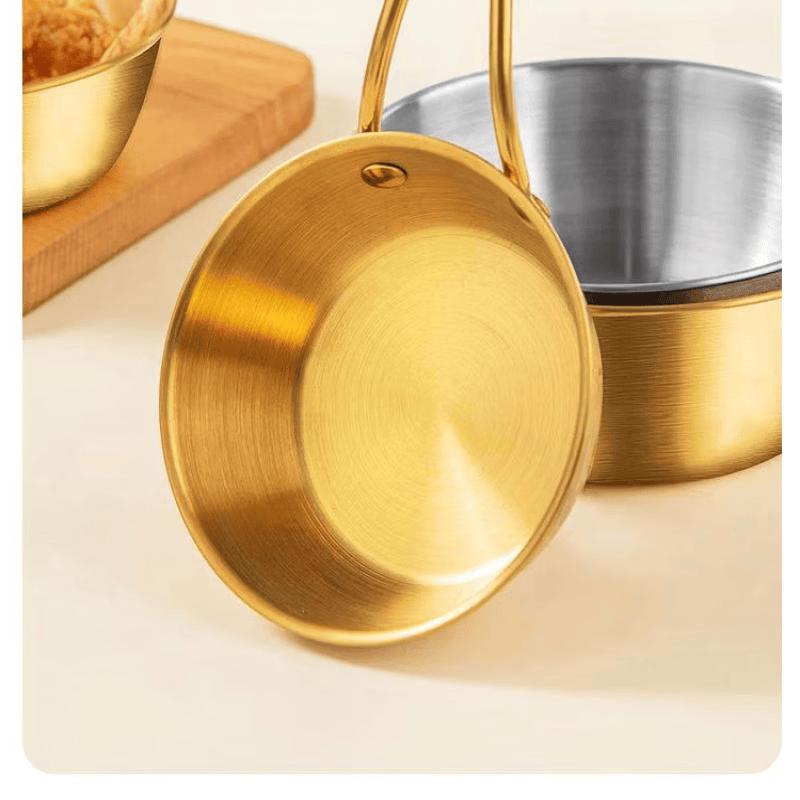 

Korean Style Stainless Steel Bowl with Handle