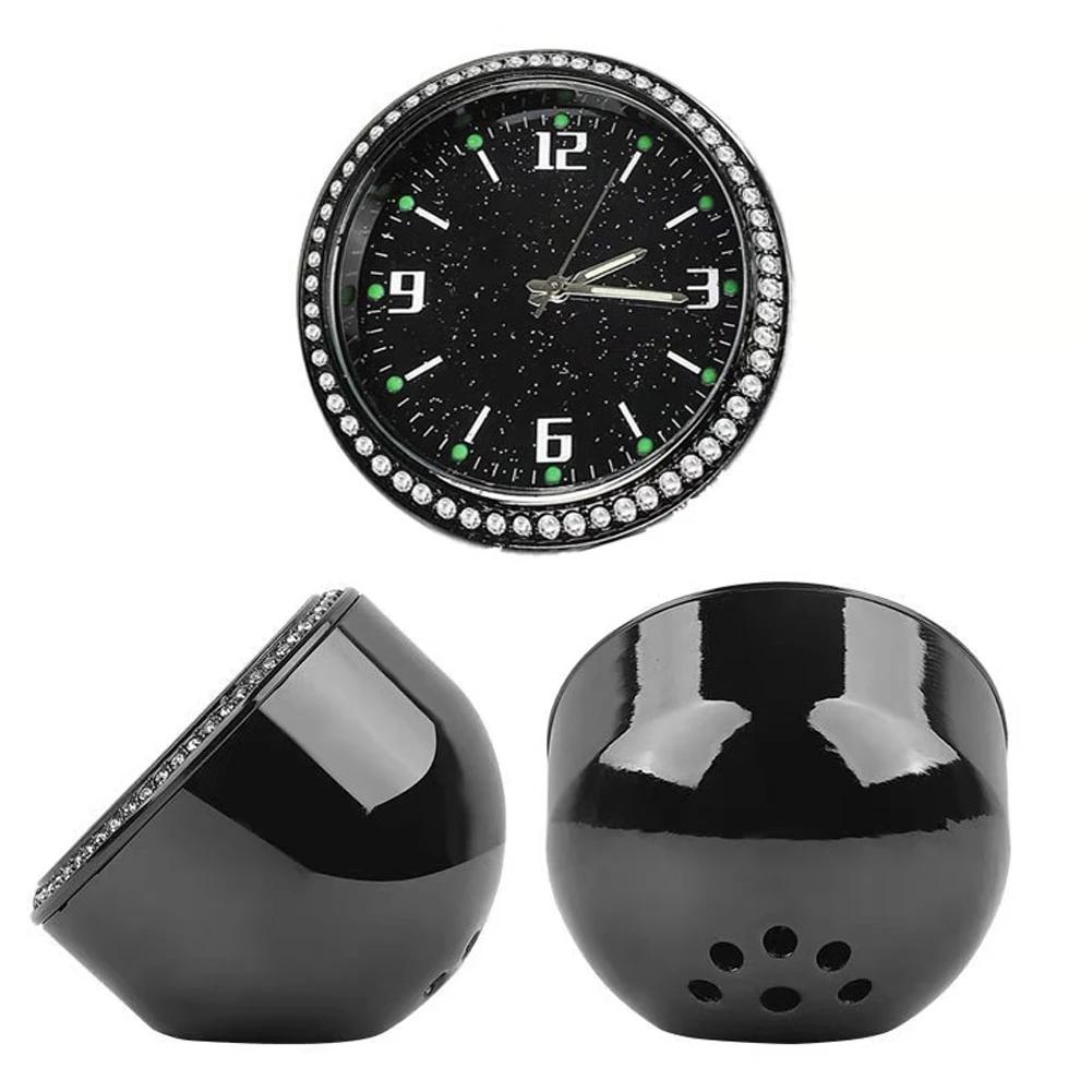 Luminous Auto Gauge Clock Mini Car Air Vent Waterproof Quartz Clock with Clip Air Outlet Watch Clock For Styling Car Accessories
