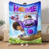 Journey New Home Flannel Blanket Super Soft Warm Cozy Blanket for Sofa Bed Office Travel All‑Season Home Decor Gift