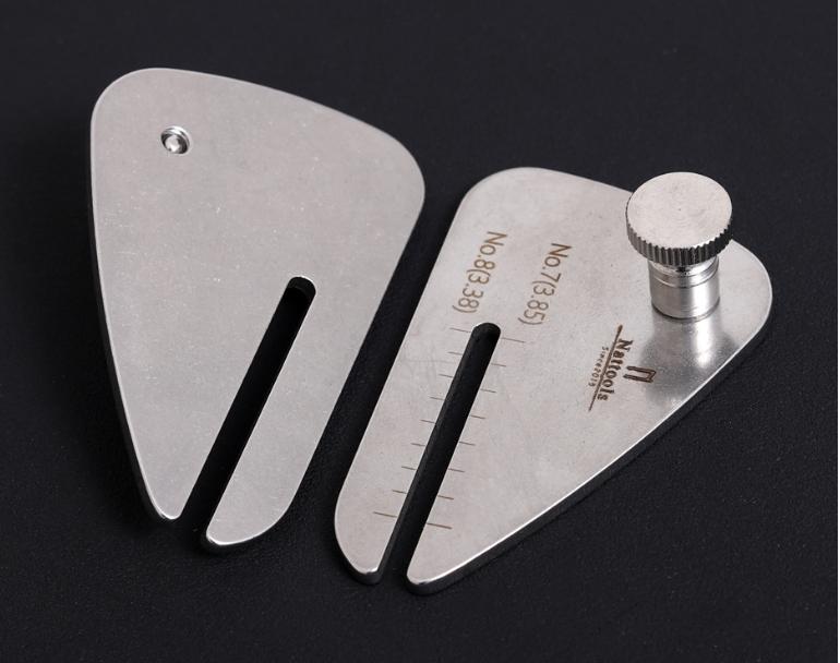 Leather Tool White Steel Diamond Cutting 3456mm Manual Punch Diy Hand Sewing Process