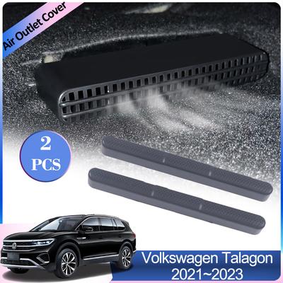 Voor Volkswagen VW Talagon 2024 2024 2024 Auto Luchtuitlaat Covers Onder Achterbanken Ventilatie Airconditioner Vent Uitlaat Accessoires