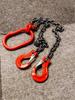 Double Leg Quad Hook G80 Manganese Steel Chain Sling Rigging Hoist Set