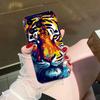 Dragon Tiger Wolf Cover Phone Case For Iphone Apple 17 AIR 16E 16 15 14 13 12 11 Pro XR Max 8 7 Plus TPU Case Funda Shell Capa