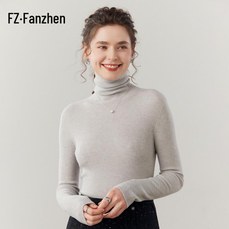 

Fanzhen Women s Cashmere Turtleneck Sweater XL
