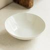 Simple Open Bowl Ceramic Bowl Minimalist Style Tableware Bowl Household Round Bowl Large Bowl Restaurant Ramen Bowl