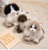 Luxury Scented Siamese Cat Pendant Plush Toy - Realistic Figurine and Cute Gift for Kids