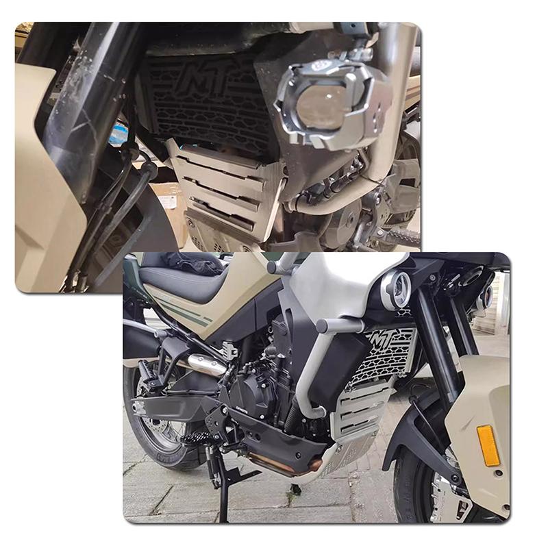Für Cfmoto Cf Moto 450Mt 800Mt 450 Mt450 Cf450Mt 2024 2025 2026 Motorrad Heizkörper Schutz Schutz Motor Abdeckung Protector