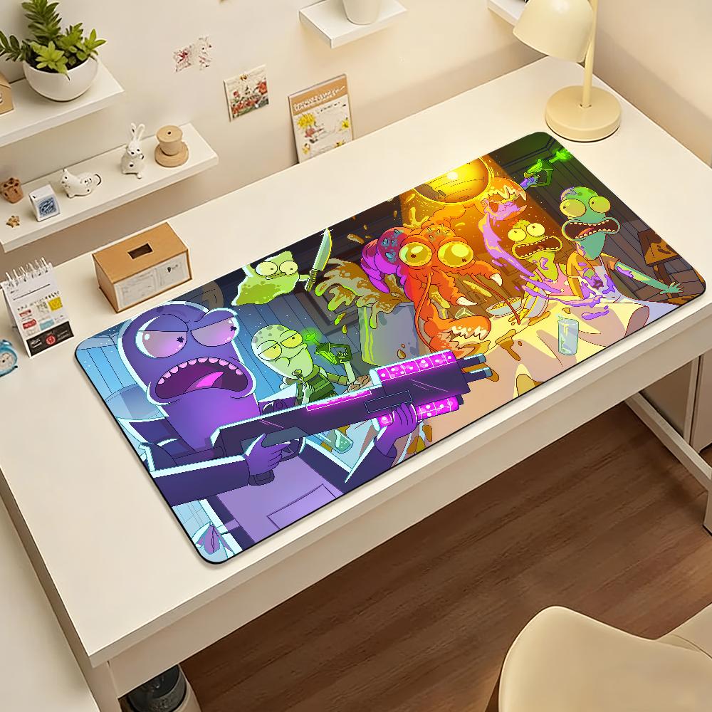Cartoon SSolar OOpposites MousePad Nonslip Locking Edge PC Laptop Accessories Rubber Office Keyboard Large Game XXL DeskMat