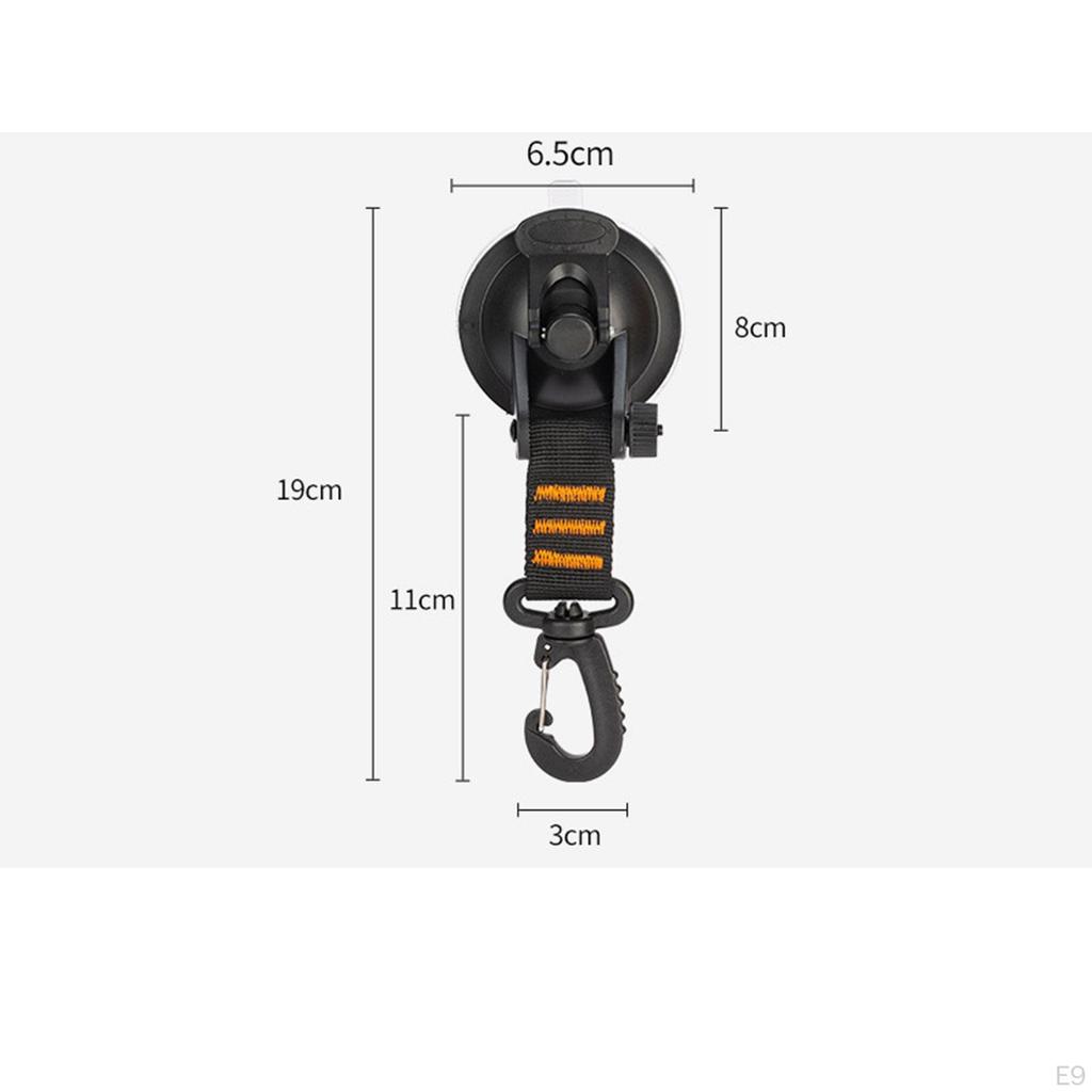 Pack of Rotating Suction Cups for Tent Anchoring