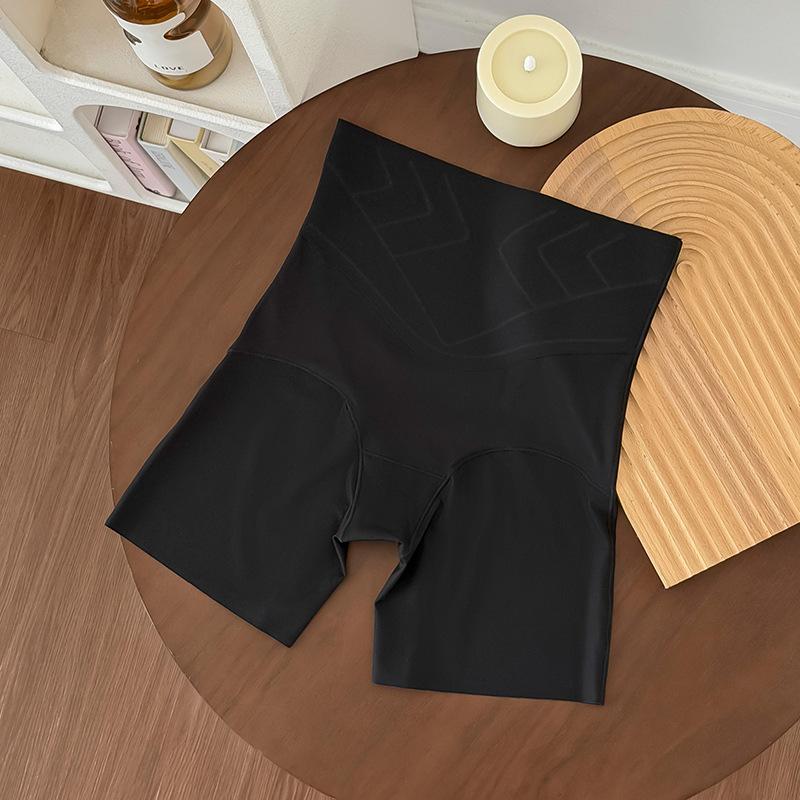 Ladies Summer Light Plastic Belly Lift Hip Ice Silk 10A Antibacterial Bottom Crotch Anti Slip Traceless High Waist Safety Underwear