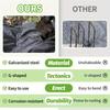 Top Quality round Gardening Thimble round Top Stake for Lawn Cloth Weed Barrier Camping Tent Fixing Spike