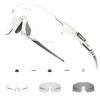 Kapvoe Photochromic Cycling Glasses MTB Cycling Sunglasses Outdoor Bike Eyewear Sports Glasses UV400 Bicycle Goggles Eyepieces