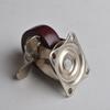 Universal Red Polyurethane Wheel Caster for Steering, Brakes, Furniture, and Sofas