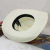 Hand-Woven Straw Hand-Woven Western Panama Cowboy Hat Knight Hat Beach Visor Hat Men