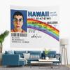 McLovin Fake ID Funny Wall Tapestry Hostel Dorm Decor Home Decoration Wall Hanging Bedroom Background Cloth Banner Room Decor