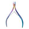 Colored Stainless Steel D501 Cuticle Nipper: Easy-Cut Professional Nail Care Tool