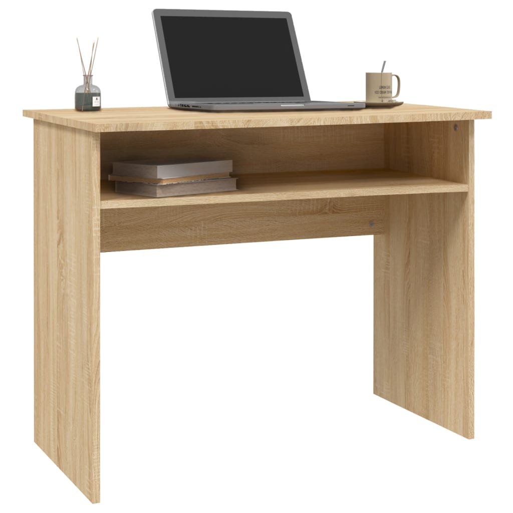 Desk Sonoma Oak 90x50x74 cm Particleboard