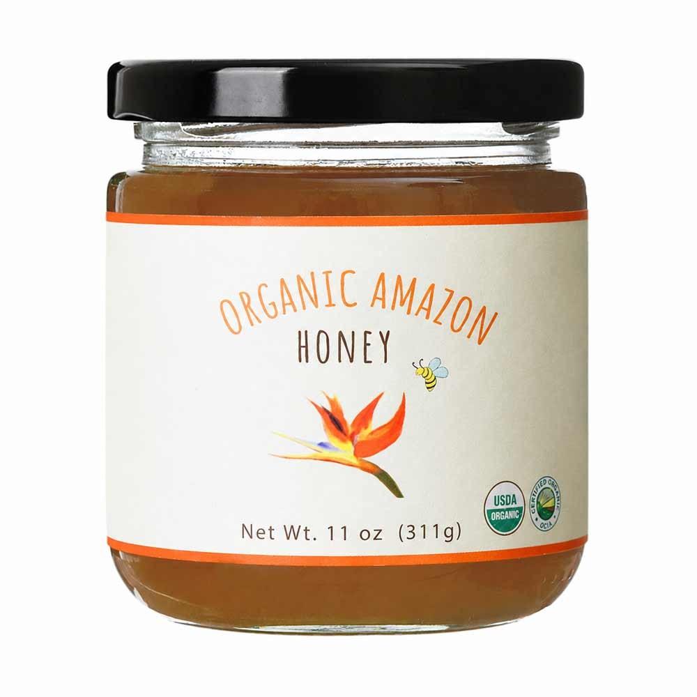 Amazon Organic Amazon Honey Organic Amazon Rainforest Honey 311g (Organic 1 Pcs 311g