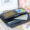 Leather Large Capacity Ultra-thin Long Wallet, Stylish and Simple Multifunctional Handbag, Women Wallet