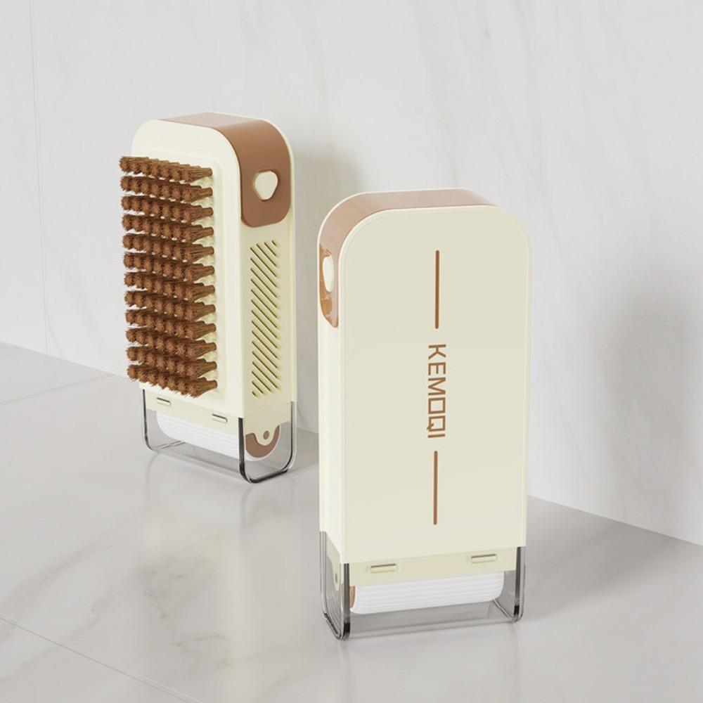 

Plastic Multifunctional Soap Box Portable Rubbing Foam Box Creative Soap Storage Box Kitchen Use белый