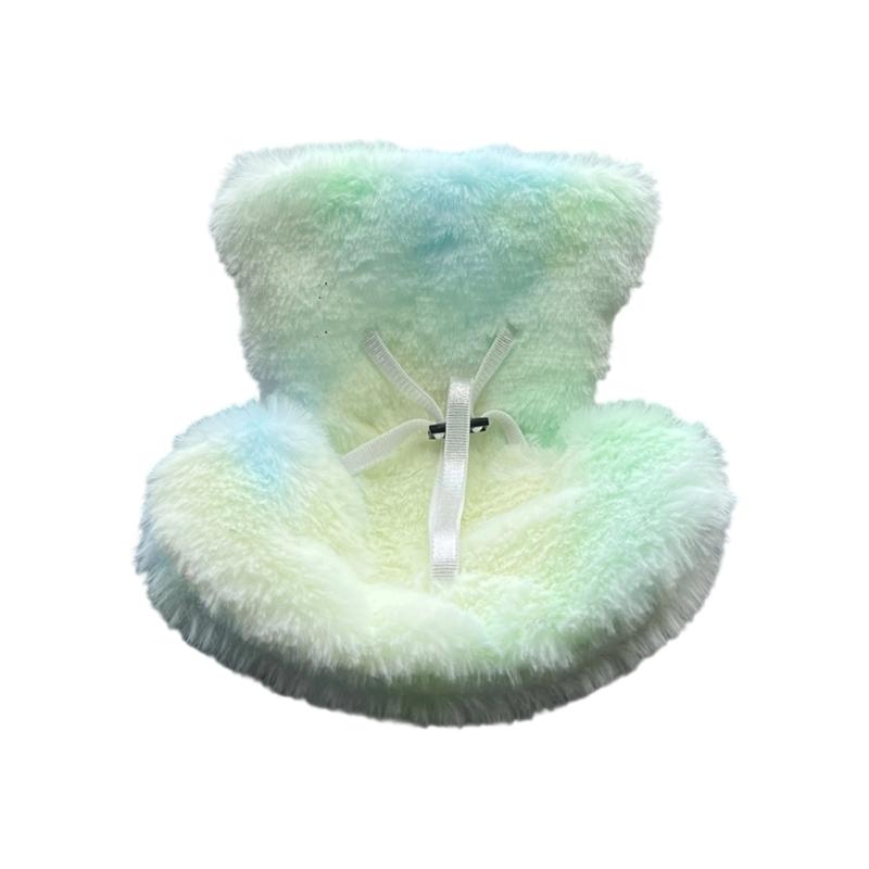 Adjustable Safety Strap Doll Furry Sofa Car Vent Clip Holder For Decorative Displays 10-17cm Figures