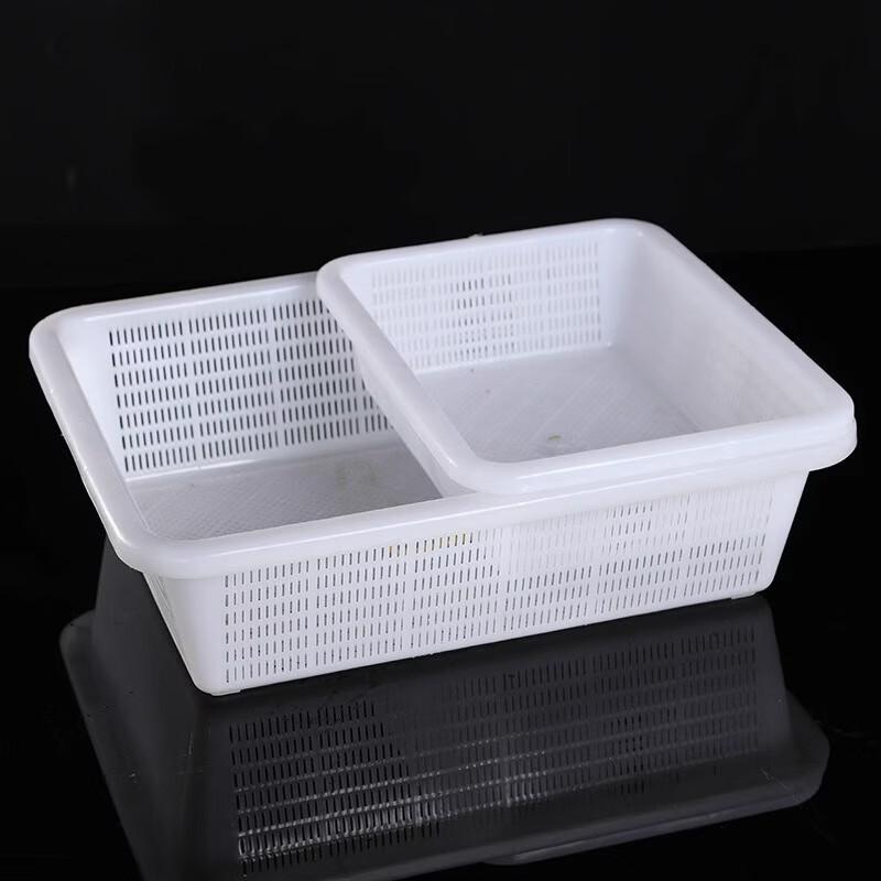 Morona Thickened Plastic Square Fine Mesh Drain Basket