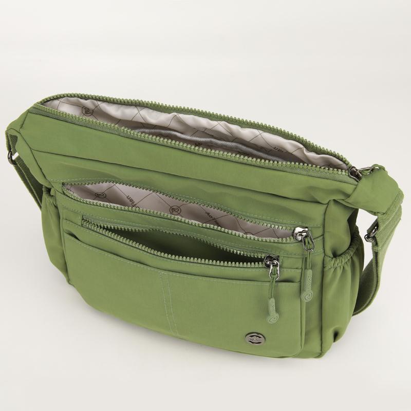 Women's Large Capacity Shoulder Bag Multi-Compartment Lightweight Crossbody Bag