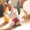 West Highland Dog Plush Toy Keychain Pp Cotton Stuffed Gift For Kids Girls