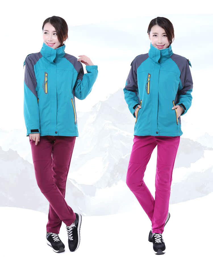 Men's and Women's Winter Soft Shell Fleece Pants: Warm, Thickened, for Outdoor Sports and Mountaineering