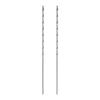 2pcs 3mm Diameter Auger Drill Bit HSS Material Extra Long Drill Bit  For Woodworking
