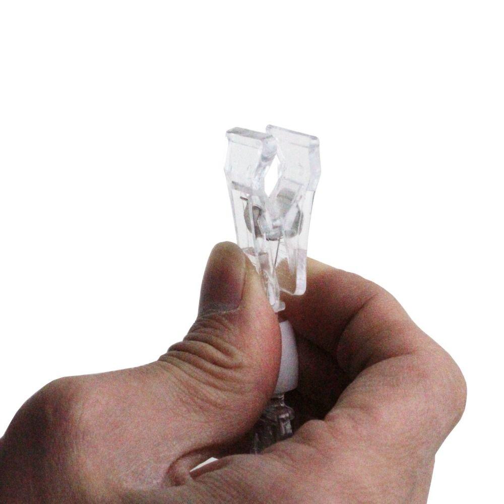 16 Pcs 16 Pcs Clip Tag Holder Mini Sign Clip Rotatable Merchandise Sign Supermarket