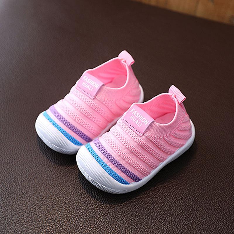 Infant Walking Shoes Baby Soft-Soled Non-Slip Unisex Cloth Shoes for Indoor & Outdoor Use Cute Soft Shoes for Kids