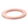 30Pcs M8 X 12mm X 1mm Copper Washers  Washers for Screw Bolt Nut Sealing Washers Flat Washers